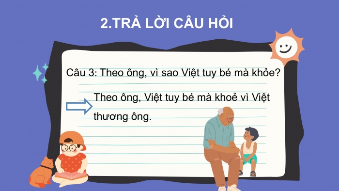 Giáo án điện tử tiếng Việt 2 kết nối Bài 30: Thương ông