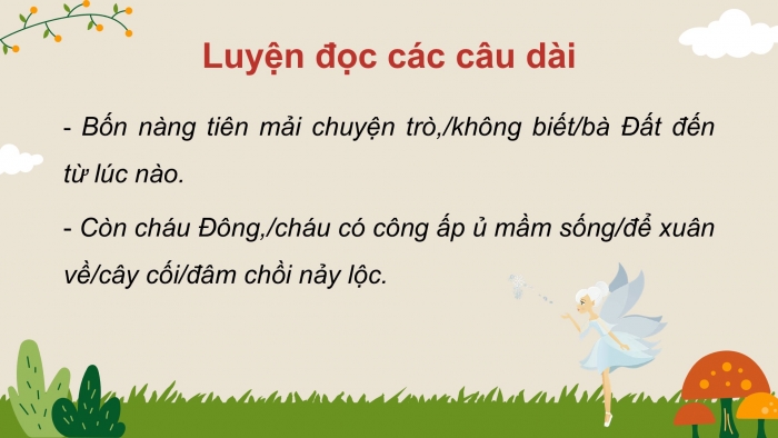 Giáo án điện tử Tiếng Việt 2 kết nối Bài 1: Chuyện bốn mùa