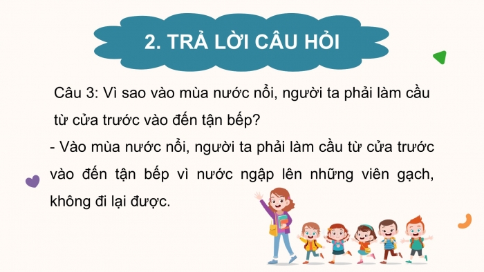 Giáo án điện tử Tiếng Việt 2 kết nối Bài 2: Mùa nước nổi