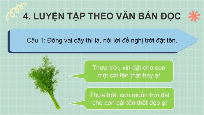 Giáo án điện tử Tiếng Việt 2 kết nối Bài 11: Sự tích cây thì là