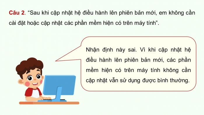 Giáo án điện tử chuyên đề Tin học ứng dụng 12 chân trời Bài 2.2: Thực hành cài đặt, gỡ bỏ hệ điều hành, phần mềm ứng dụng