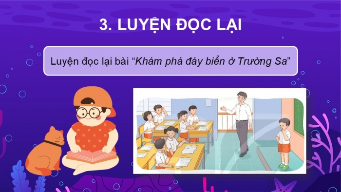 Giáo án điện tử Tiếng Việt 2 kết nối Bài 28: Khám phá đáy biển ở Trường Sa