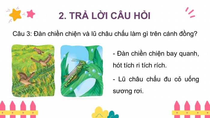 Giáo án điện tử Tiếng Việt 2 kết nối Bài 30: Cánh đồng quê em