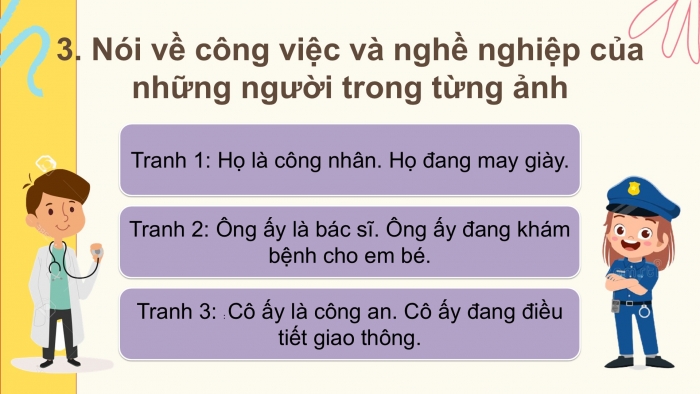 Giáo án điện tử Tiếng Việt 2 kết nối Bài 30: Mở rộng vốn từ về nghề nghiệp