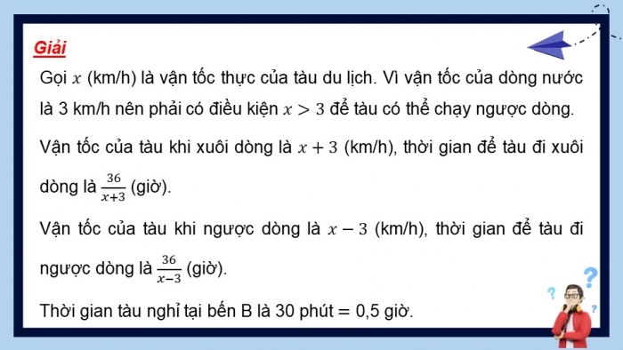 Giáo án điện tử Toán 9 kết nối Bài 21: Giải bài toán bằng cách lập phương trình