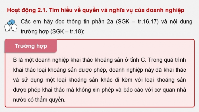 Giáo án điện tử chuyên đề Kinh tế pháp luật 12 kết nối CĐ 2: Một số vấn đề về Luật Doanh nghiệp