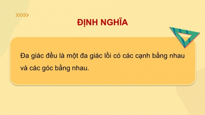 Giáo án điện tử Toán 9 kết nối Bài 30: Đa giác đều