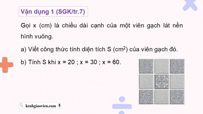 Giáo án điện tử Toán 9 chân trời Bài 1: Hàm số và đồ thị của hàm số y = ax^2 (a ≠ 0)