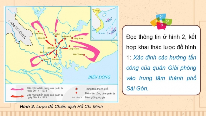 Giáo án điện tử Lịch sử và Địa lí 5 kết nối Bài 16: Chiến dịch Hồ Chí Minh năm 1975