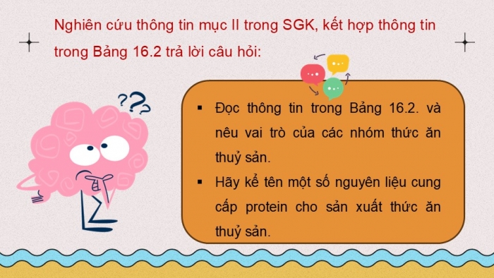 Giáo án điện tử Công nghệ 12 Lâm nghiệp - Thủy sản Kết nối Bài 16: Thức ăn thủy sản