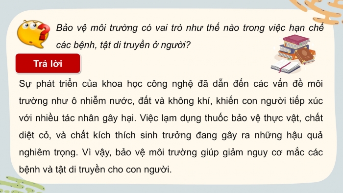 Giáo án điện tử KHTN 9 chân trời - Phân môn Sinh học Bài 44: Di truyền học với con người