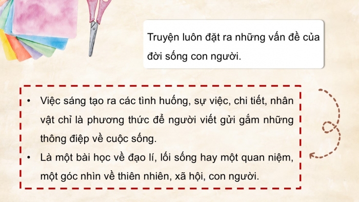 Giáo án điện tử Ngữ văn 9 cánh diều Bài 6: Viết truyện kể sáng tạo