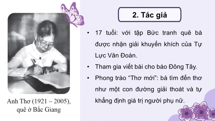 Giáo án điện tử Ngữ văn 9 cánh diều Bài 7: Chiều xuân (Anh Thơ)