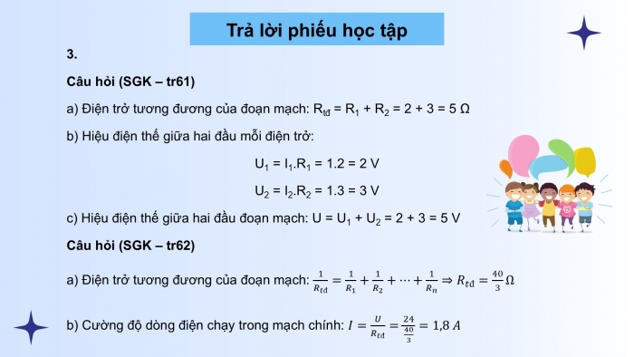 Giáo án điện tử KHTN 9 kết nối - Phân môn Vật lí Bài 12: Đoạn mạch nối tiếp, song song