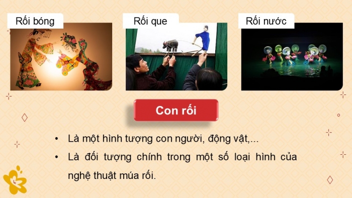 Giáo án điện tử Mĩ thuật 9 kết nối Bài 11: Vẻ đẹp tạo hình con rối