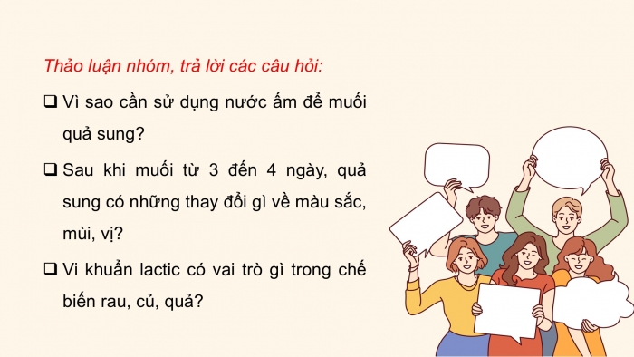 Giáo án điện tử Khoa học 5 kết nối Bài 19: Vi khuẩn có ích trong chế biến thực phẩm