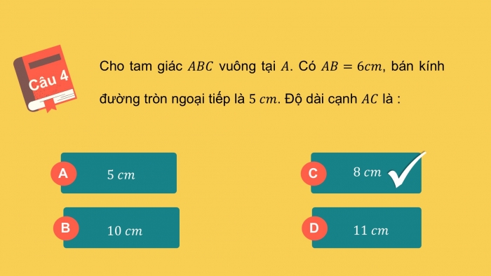 Giáo án điện tử Toán 9 cánh diều Bài tập cuối chương VIII