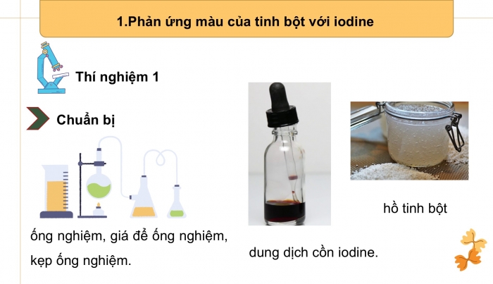 Giáo án điện tử KHTN 9 cánh diều - Phân môn Hoá học Bài 27: Tinh bột và cellulose