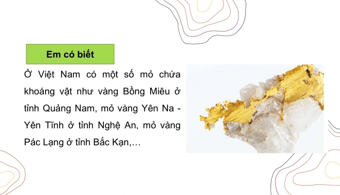 Giáo án điện tử KHTN 9 cánh diều - Phân môn Hoá học Bài 30: Sơ lược về hóa học vỏ Trái Đất và khai thác tài nguyên từ vỏ Trái Đất