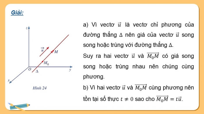 Giáo án điện tử Toán 12 cánh diều Bài 2: Phương trình đường thẳng