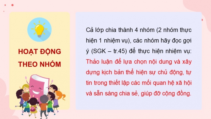 Giáo án điện tử Hoạt động trải nghiệm 12 kết nối Chủ đề 5 Tuần 2