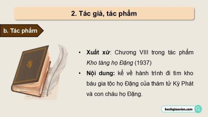 Giáo án điện tử Ngữ văn 9 chân trời Bài 7: Ngôi mộ cổ (Phạm Cao Củng)