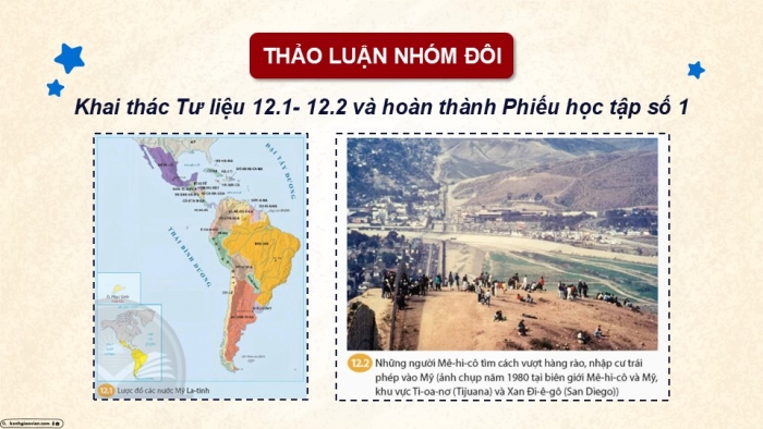 Giáo án điện tử Lịch sử 9 chân trời Bài 12: Mỹ La-tinh từ năm 1945 đến năm 1991