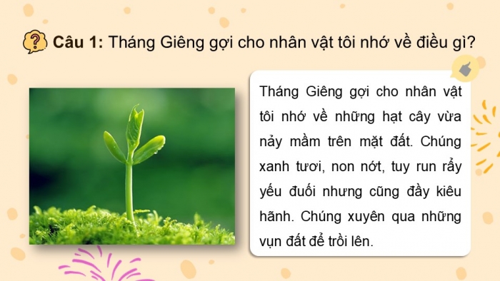 Giáo án điện tử Tiếng Việt 5 chân trời Bài 5: Bầy chim mùa xuân