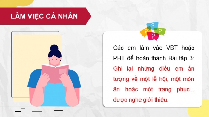 Giáo án điện tử Tiếng Việt 5 chân trời Bài 2: Giới thiệu về một nét đẹp truyền thống