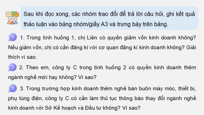 Giáo án điện tử chuyên đề Kinh tế pháp luật 12 cánh diều CĐ 2: Một số vấn đề về Luật Doanh nghiệp