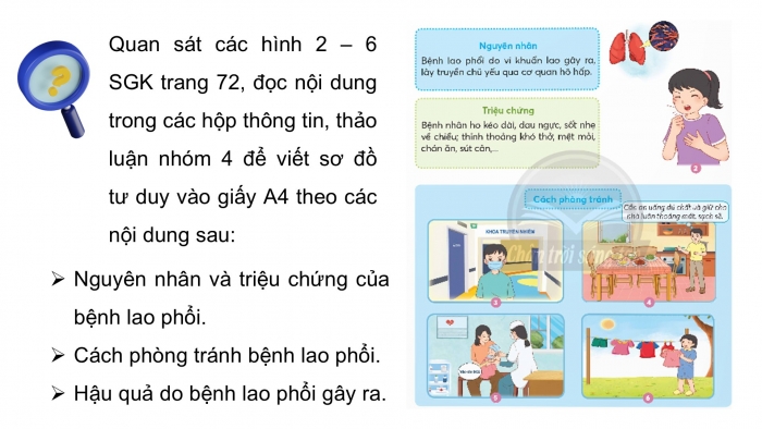 Giáo án điện tử Khoa học 5 chân trời Bài 20: Một số bệnh ở người do vi khuẩn gây ra