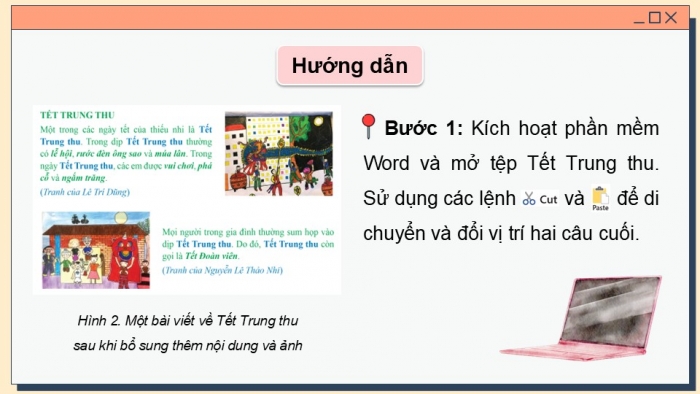 Giáo án điện tử Tin học 5 cánh diều Chủ đề E Bài 5: Thực hành tổng hợp soạn thảo văn bản