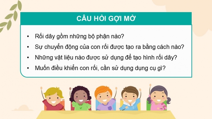 Giáo án điện tử Mĩ thuật 9 chân trời bản 1 Bài 9: Tạo hình nhân vật rối dây