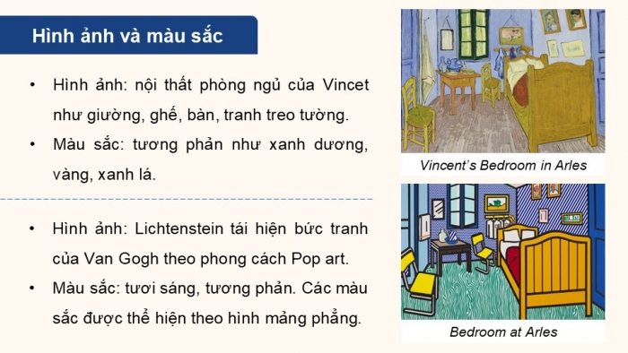 Giáo án điện tử Mĩ thuật 9 chân trời bản 1 Bài 11: Vẽ tranh theo phong cách nghệ thuật Pop art