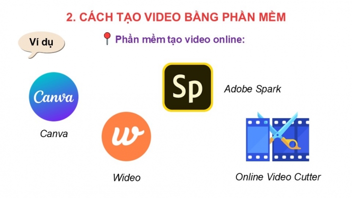 Giáo án điện tử Tin học 9 cánh diều Chủ đề E4 Bài 1: Giới thiệu phần mềm làm video