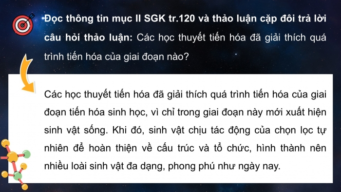 Giáo án điện tử Sinh học 12 chân trời Bài 18: Sự phát sinh sự sống