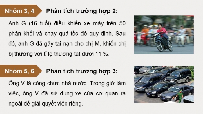 Giáo án điện tử Công dân 9 chân trời Bài 9: Vi phạm pháp luật và trách nhiệm pháp lí