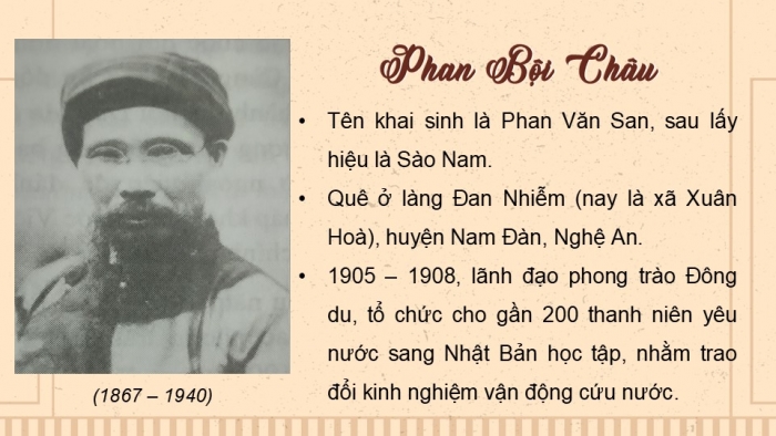 Giáo án điện tử Lịch sử 12 cánh diều Bài 12: Hoạt động đối ngoại của Việt Nam từ đầu thế kỉ XX đến năm 1975