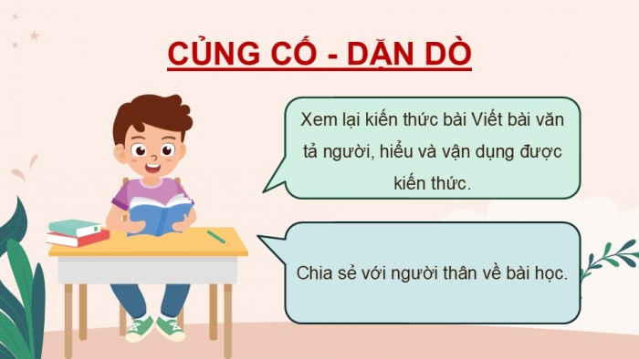 Giáo án điện tử Tiếng Việt 5 chân trời Bài 7: Viết bài văn tả người (Bài viết số 1)