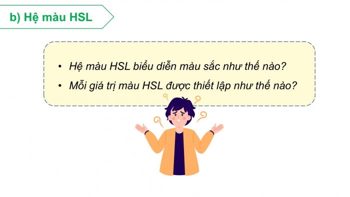 Giáo án điện tử Khoa học máy tính 12 kết nối Bài 15: Tạo màu cho chữ và nền