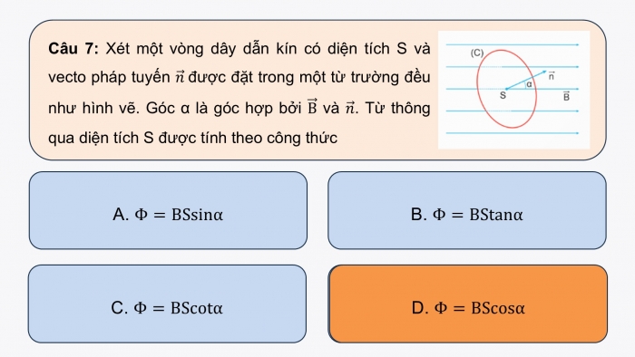 Giáo án điện tử Vật lí 12 kết nối Bài 20: Bài tập về từ trường