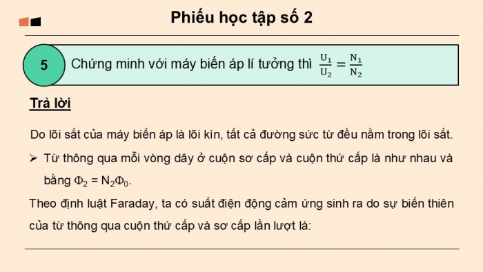 Giáo án điện tử Vật lí 12 kết nối Bài 18: Ứng dụng hiện tượng cảm ứng điện từ