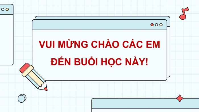 Giáo án điện tử Tin học 5 cánh diều Chủ đề F Bài 1: Nhóm lệnh bút vẽ