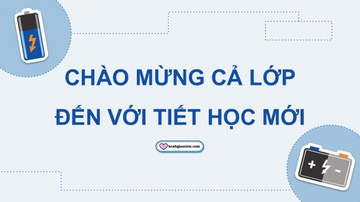 Giáo án điện tử KHTN 9 cánh diều - Phân môn Vật lí Bài 8: Đoạn mạch nối tiếp