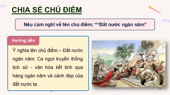 Giáo án điện tử Tiếng Việt 5 chân trời Bài 1: Sự tích con Rồng cháu Tiên