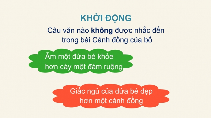 Giáo án điện tử Tiếng Việt 2 chân trời Ôn tập giữa học kì I - Ôn tập 2 (Tiết 2)