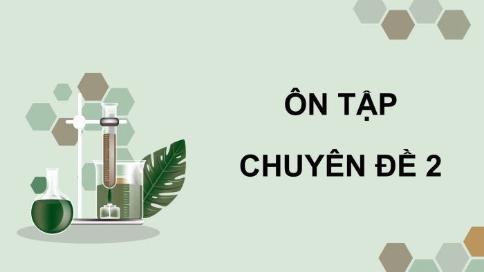 Giáo án điện tử chuyên đề Sinh học 12 cánh diều Ôn tập CĐ 2