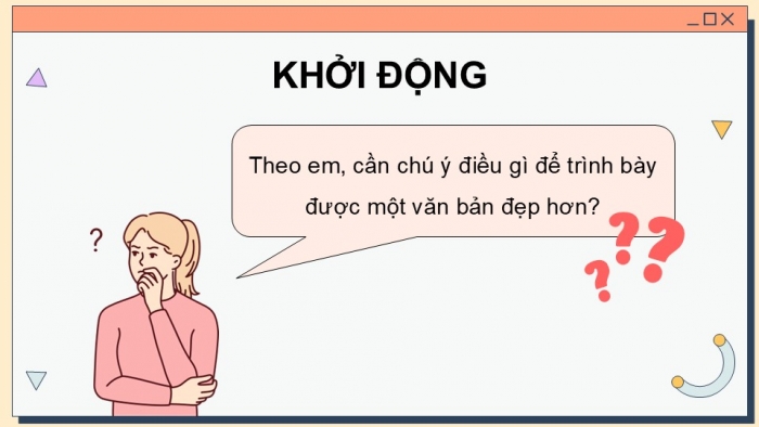 Giáo án điện tử Tin học 5 cánh diều Chủ đề E Bài 5: Thực hành tổng hợp soạn thảo văn bản