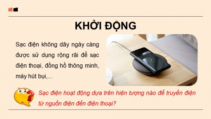 Giáo án điện tử Vật lí 12 kết nối Bài 18: Ứng dụng hiện tượng cảm ứng điện từ