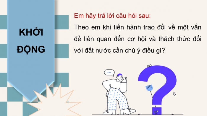 Giáo án điện tử Ngữ văn 12 cánh diều Bài 6: Nghe thuyết trình một vấn đề xã hội